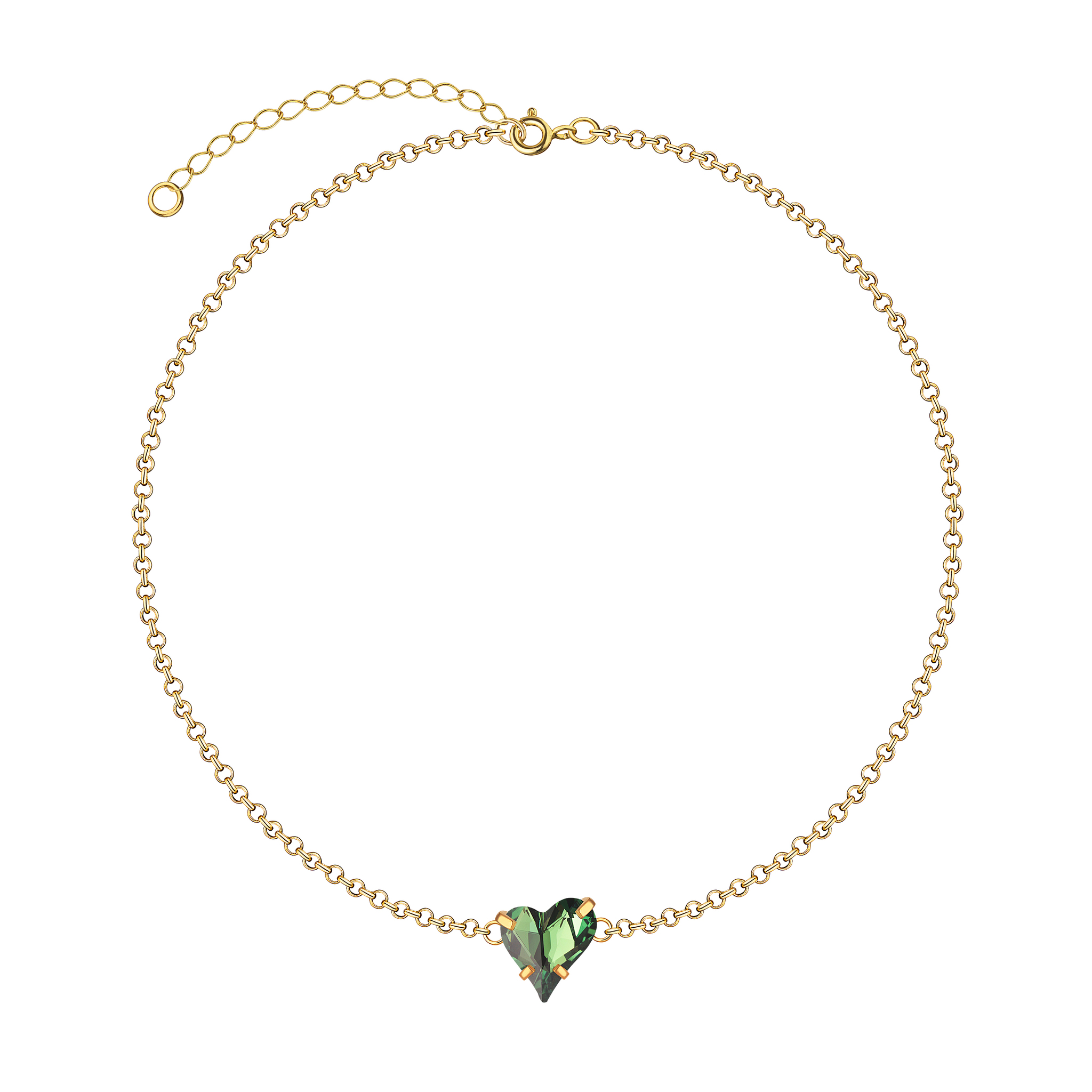 

Колье Sweetheart Necklace - Green