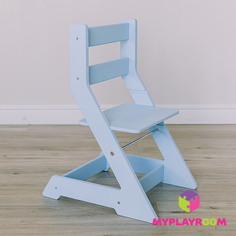 Растущий стульчик MYPLAYROOM™ к столу-песочнице, голубой