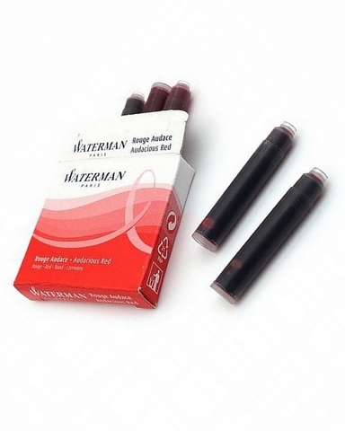 Картридж с чернилами Waterman International Audacious Red (S0110970)