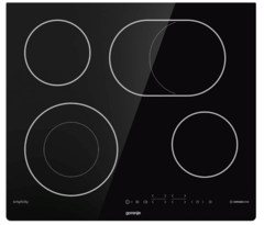 Варочная панель Gorenje ECT643SYB HiLight, 4 конфорки, сенсорное управление, стеклокерамика