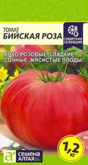 Семена Томат Бийская роза, высота 1 м, масса до 1000 гр, цв 0,05 гр