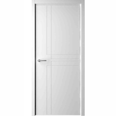 Купить Межкомнатная дверь эмаль Геометрия 3 белая глухая