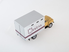 GAZ-52 GZSA-893A Furniture van dark-yellow-white 1:43 Start Scale Models (SSM)