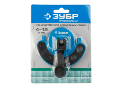 ЗУБР 4-12 мм, кондуктор для сверл алмазных трубчатых, Профессионал (29853)