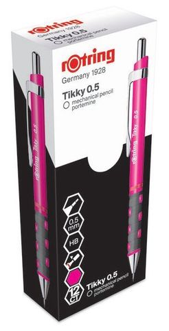 Карандаш механический Rotring Tikky 0.5 mm розовый/неон (2007219)