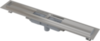 Low - Водоотводящий желоб с порогами для перфор. решетки, с вертикальным стоком, арт.APZ1101-300 AlcaPlast
