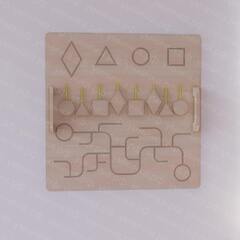 Настенный модуль для развития стереогностического чувства