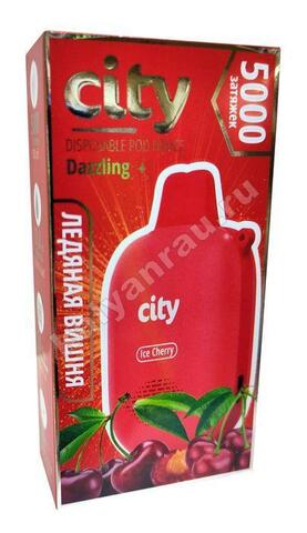 City Dazzling Ледяная Вишня 5000 затяжек