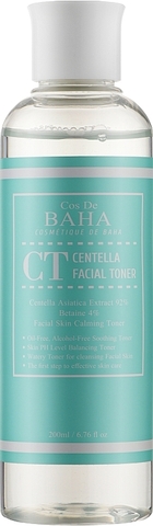 Cos De Baha CT Centella Facial Toner Тонер для лица восстанавливающий с экстрактом центеллы азиатской