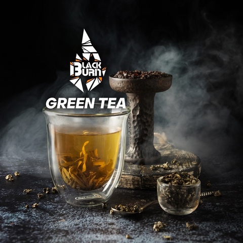 Табак Burn Black Green Tea (Зеленый чай) 100 г