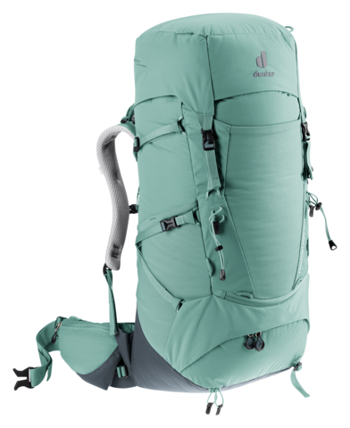 Картинка рюкзак туристический Deuter Aircontact Core 45+10 SL Jade-Graphite - 7