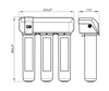 Lemark LM3073C086 Комплект Lemark: Смеситель LM3073C для кухни + Фильтр для очистки жесткой воды OPTIMA, защита от нак