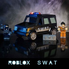 Роблокс Побег из тюрьмы с машинкой SWAT