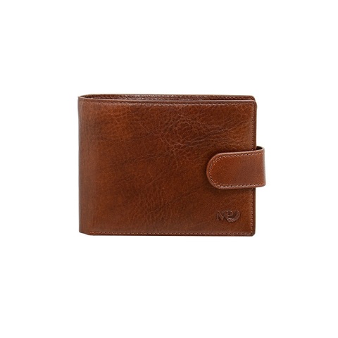 B120219R Cognac - Портмоне с RFID защитой MP