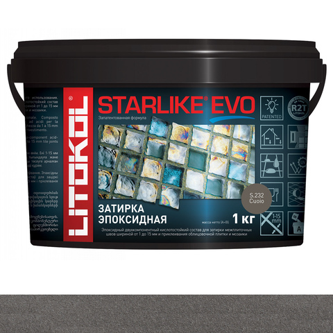 Затирка STARLIKE EVO S.232 1 кг