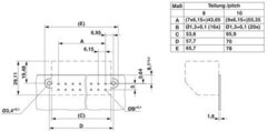 FC 4-PCB/8-Штекерный соединитель