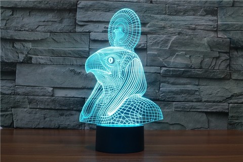 3D светильник Ра — 3D light Ra