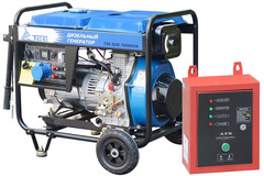 Дизель генератор TSS SDG 7000EHA - [6.5 кВт / 28,2 А] в блоком АВР