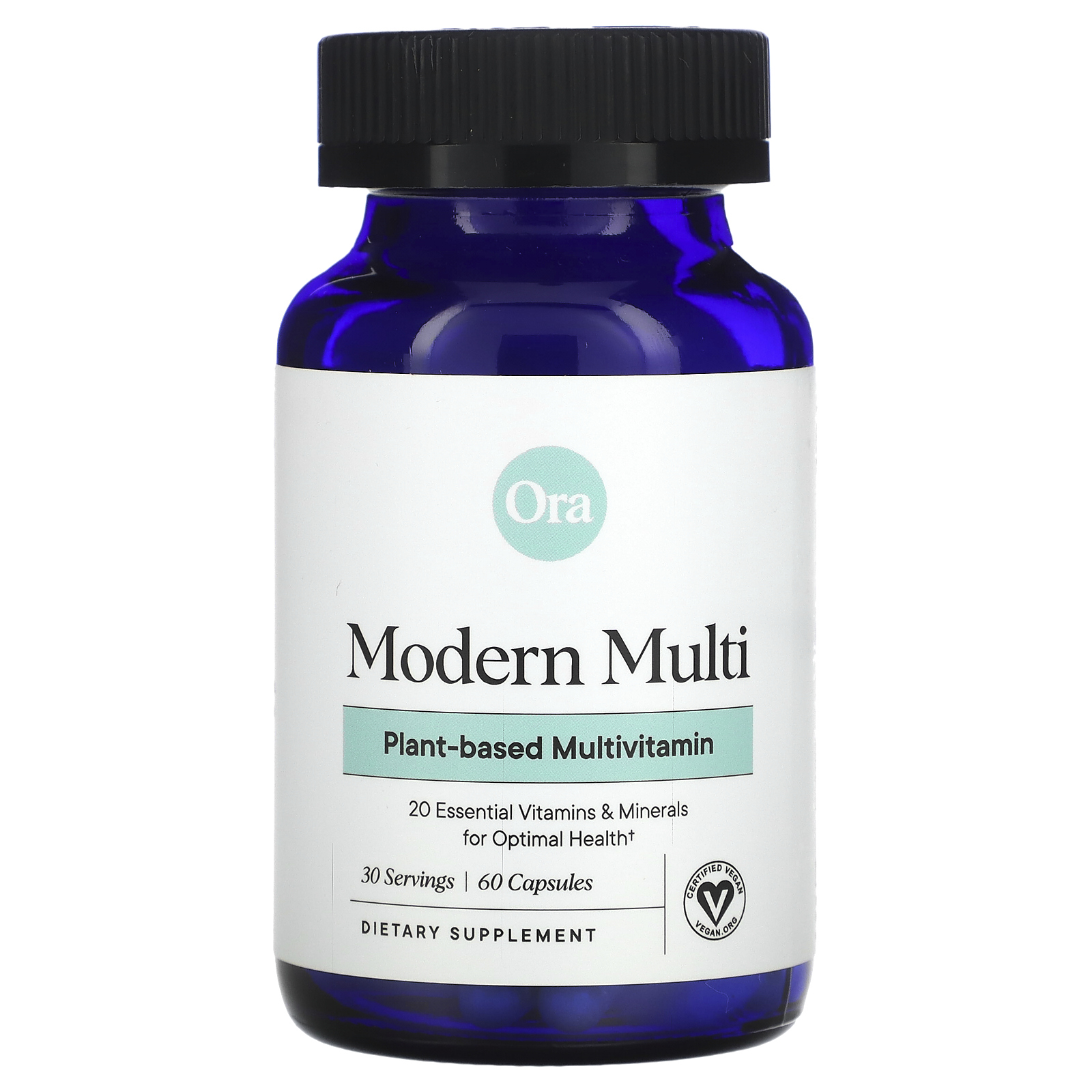 Ora, Modern Multi, мультивитамины на растительной основе, 60 капсул ORA ...