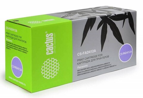 Блок фотобарабана Cactus CS-FAD412A черный ч/б:6000стр. для MB1900, MB1900ru, MB2000, MB2000ru Panasonic