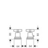 Термостат Axor Citterio 39480000