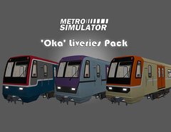Metro Simulator - 'Oka' Liveries Pack (для ПК, цифровой код доступа)