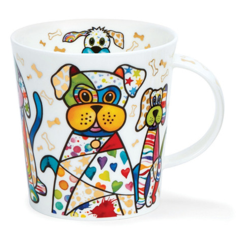 Кружка 320мл Dunoon Веселые собаки Ломонд