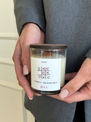 Свеча натуральная ароматическая JIWA 200 мл - "Сдаюсь - ты победил"