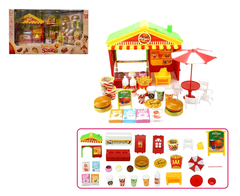 Игровой Набор Продавец Фастфуда, Свет/Звук, 30 дет. размер 59см*26см*17см