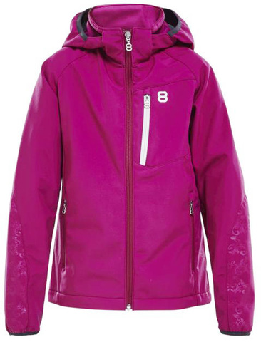 Куртка лыжная подростковая 8848 Altitude Castie Softshell Fuchsia