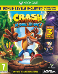 Crash Bandicoot N’sane Trilogy (диск для Xbox One/Series X, полностью на английском языке)
