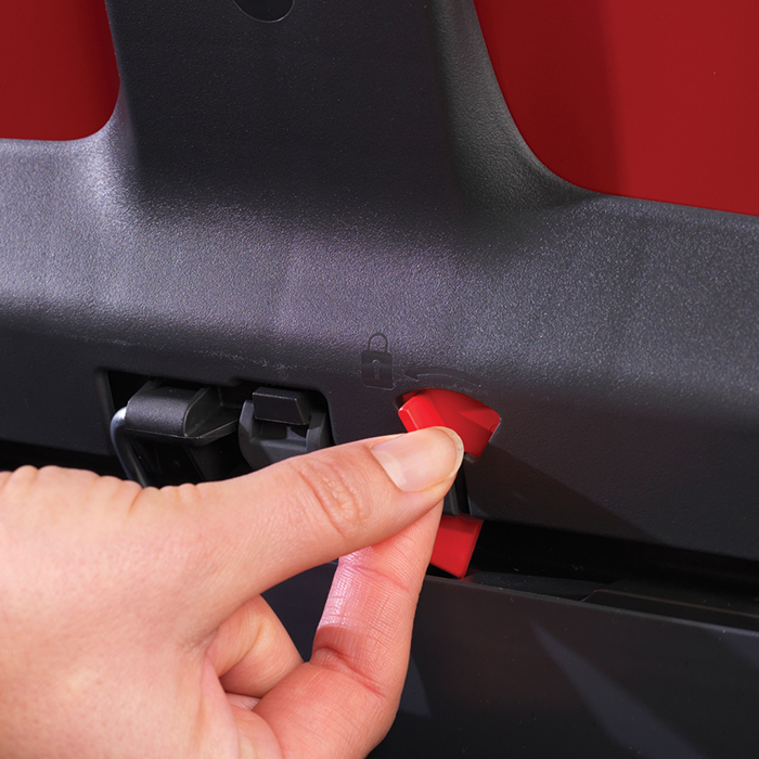 Мусорный бак Bo  (11 л + 23 л), Пламенно-красный, арт. 121166 - фото 9