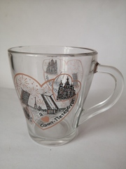 кружка 250 мл стекло с видами Петербурга