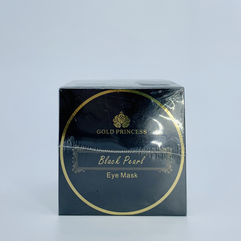 Гидрогелевые патчи для глаз Gold Princess Black Pearl Eye Mask, 60 шт