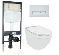 Jaquar Solo JAQUAR-WC-SET-03 Инсталляция с унитазом фото