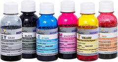 Набор чернил DCTEC для Epson XP-15000. 6 цветов по 100 мл (Серия 901300)