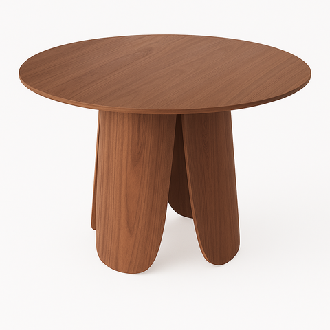 Дизайнерский обеденный стол BLOSSOM walnut