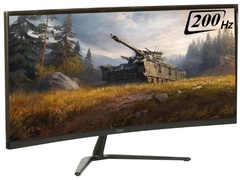 Монитор 34&#34; Acer Nitro ED340CURX0bmiipx черный