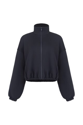Свитшот укороченный full-zip