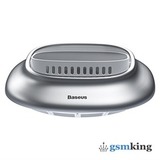 Baseus Little Volcano Vehicle-mounted Fragrance Holder Overseas Exclusive (Ambergris*1+Green grass incense*1+Honey peach*2) Silver SUXUN-BH0S