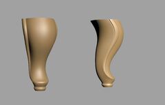 Силиконовый молд№ 1611 Ножка 3 D