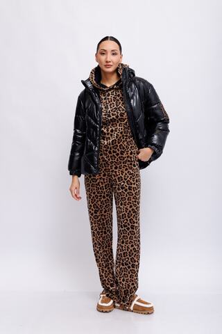 Marc Cain Sports Костюм велюровый в леопардовый узор