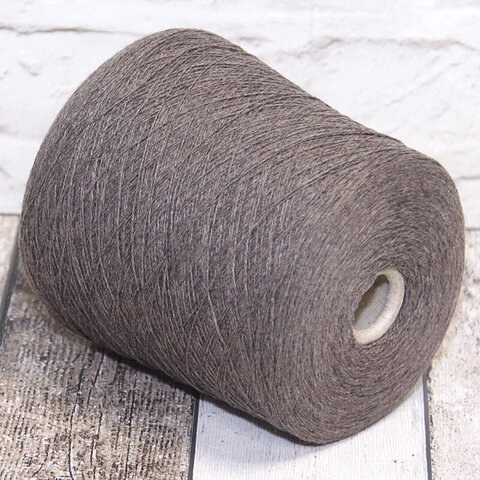 Меринос с кашемиром (50%) THE ROYAL COLLECTION ECO 50 2/21 серо-коричневый меланж