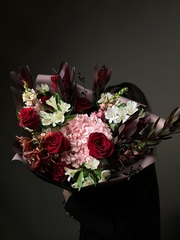 Авторский букет «Экзотика и нежность»