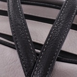 Сумка Саломея 325 мульти итальянский серо-черный