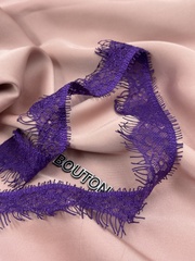 Кружево Фиолетовое 1 35 мм