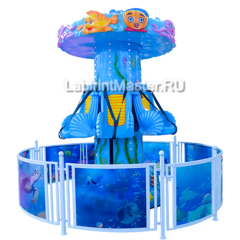 Электрическая Аттракцион карусель «Вращающаяся башня», 4×4×2,6 м