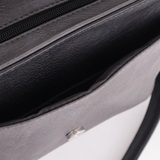 Сумка Саломея 106 македония серый + черный