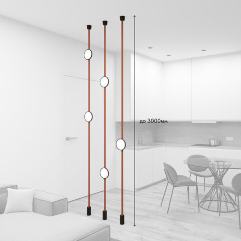 Комплект ременной трековой системы Denkirs Belty Set DK55SET19-01-BR