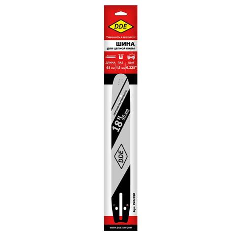 Шина пилы цепной сварная DDE 18